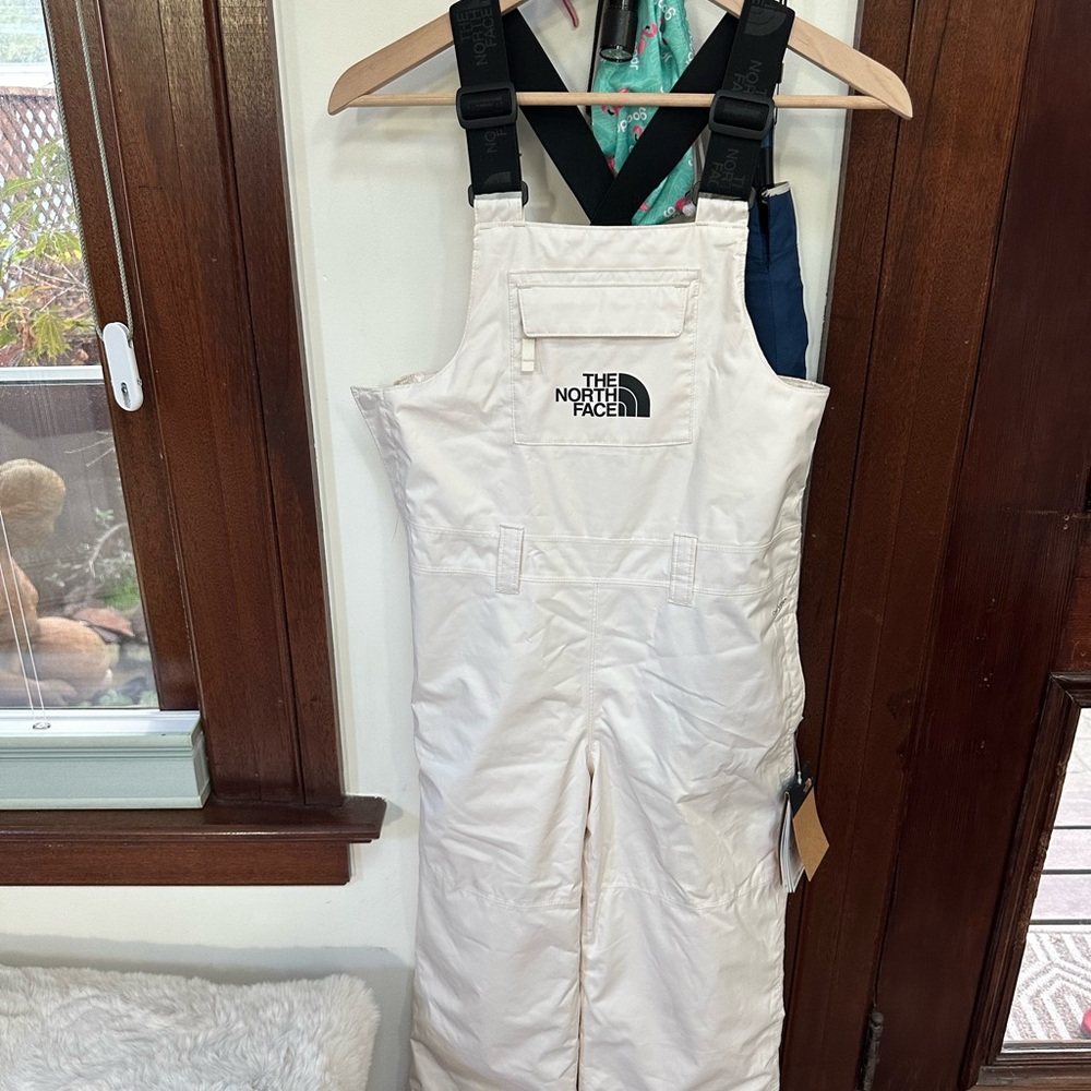 The North Face Teen Freedom BIB Gardenia White